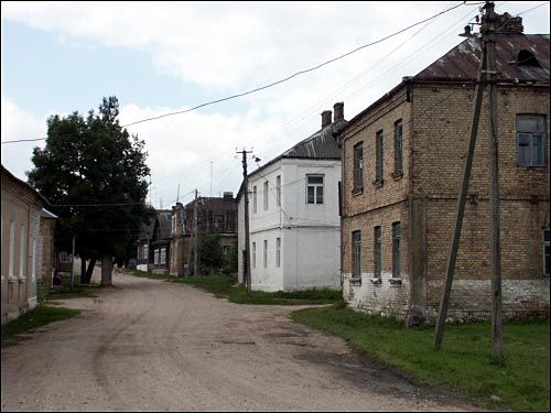  - Вуліцы мястэчка . Камяніцы пач. 20 ст.