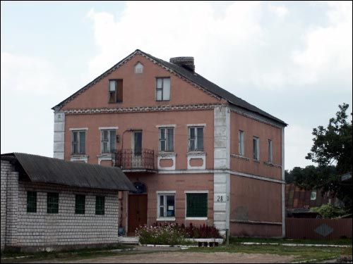  - Вуліцы мястэчка . Будынак кан. 19 ст.