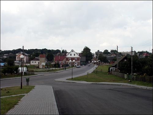  - Вуліцы мястэчка . Від на мястэчка ад касьцёла