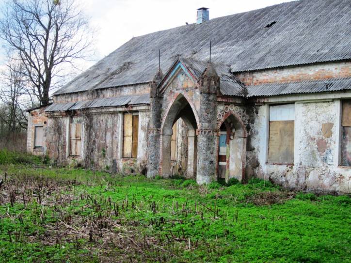Žałudok. Estate of Śviatapołk-Čaćviarcinski