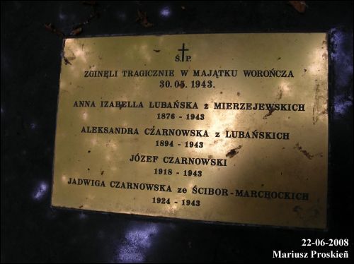 Worończa. Cmentarz stary katolicki