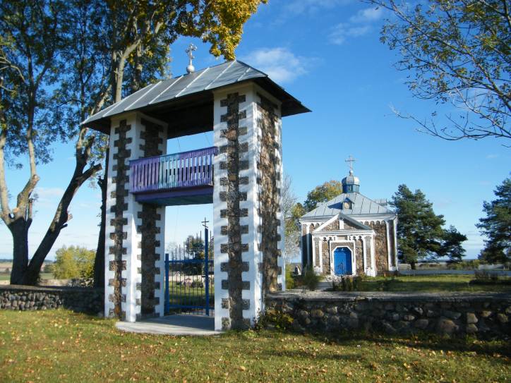 Vialikija Kniazikoŭcy.  Orthodox church of the Protection of the Holy Virgin