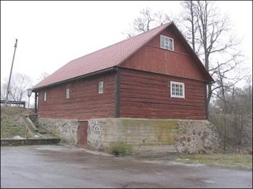 Žodziški. Water-mill 