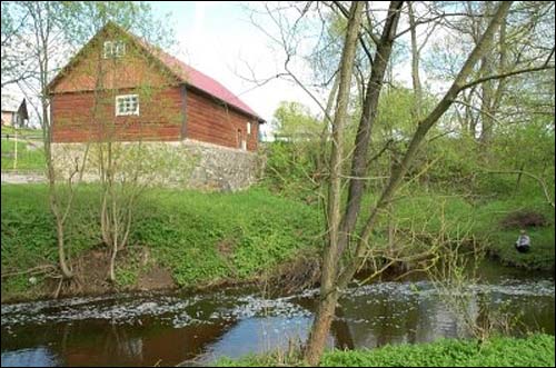 Žodziški. Water-mill 