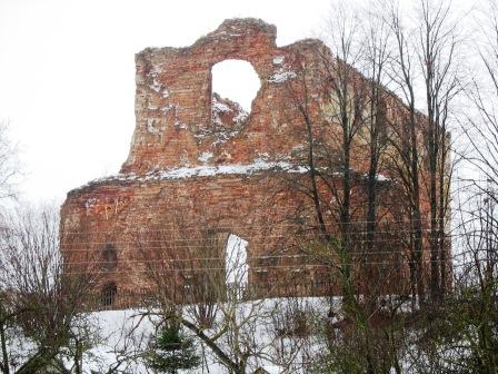 Navaspask. Orthodox church (ruins)