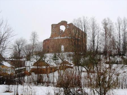 Navaspask. Orthodox church (ruins)