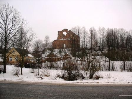 Navaspask. Orthodox church (ruins)