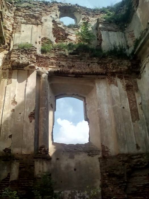 Navaspask. Orthodox church (ruins)