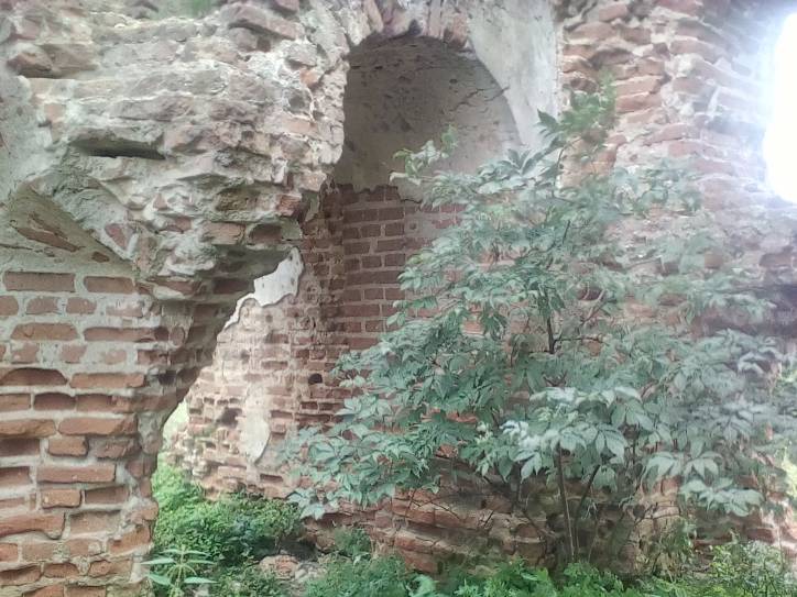 Navaspask. Orthodox church (ruins)