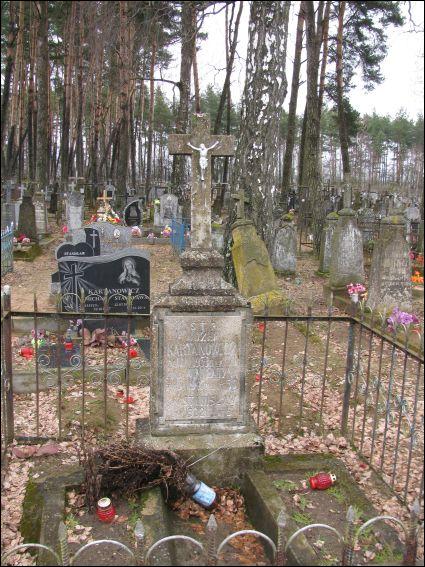 Kanvieliški. cemetery Old Catholic