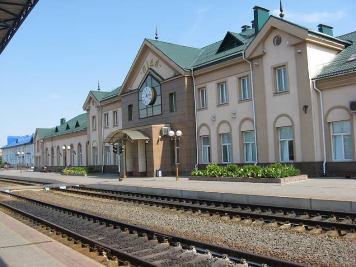  - Railway station . 