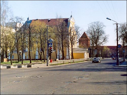 Lida. Town streets 