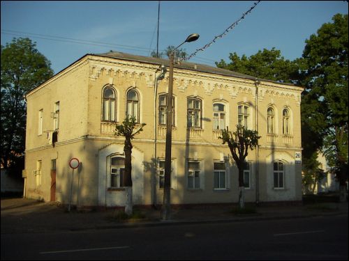 Lida. Town streets 