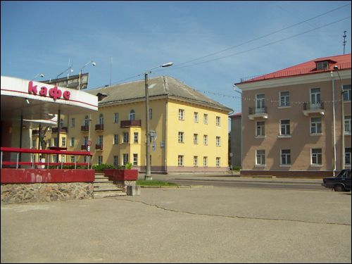 Lida. Town streets 