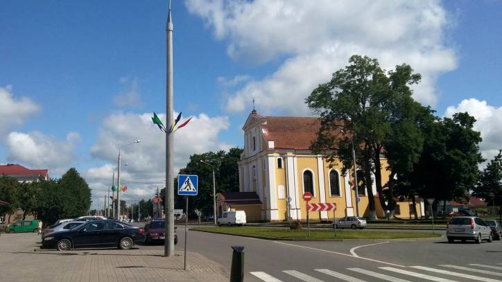 Lida. Town streets 