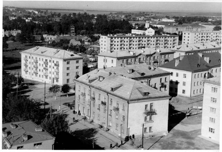 Lida. Town streets 