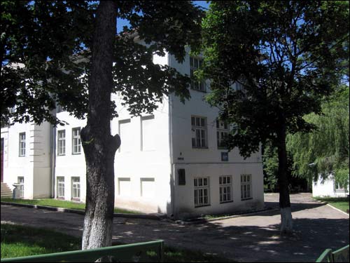 Navahrudak.  The building of the former Navahrudak Belarusian gymnasium