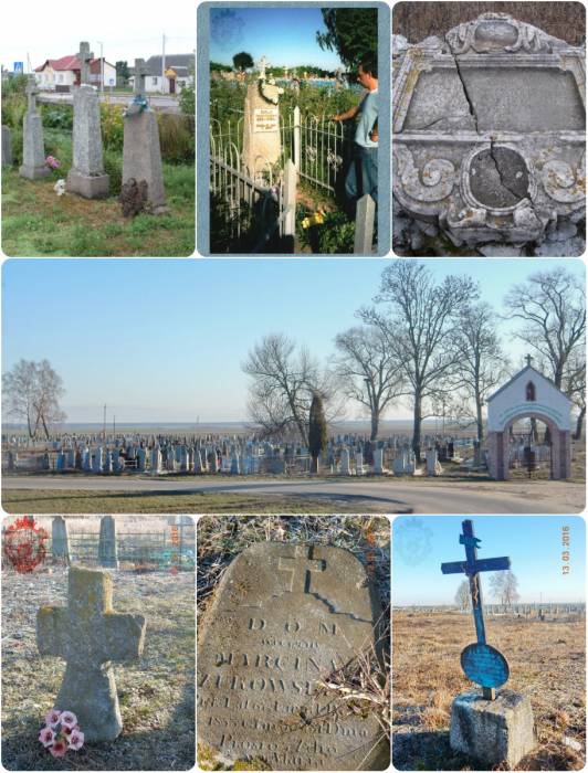 Dereczyn. Cmentarz chrześcijański