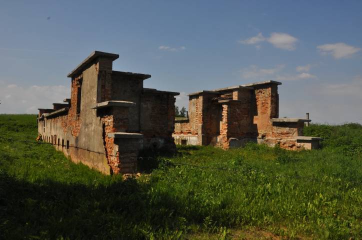  -  Месца канцэнтрацыйнага лагеру Калдычава. 