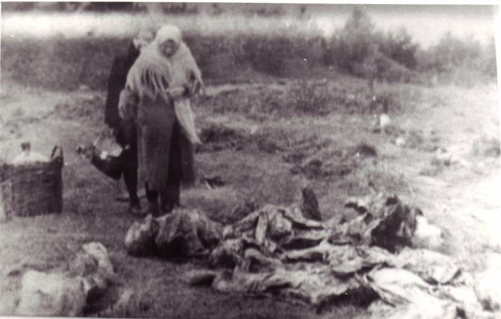  -  Месца канцэнтрацыйнага лагеру Калдычава. 