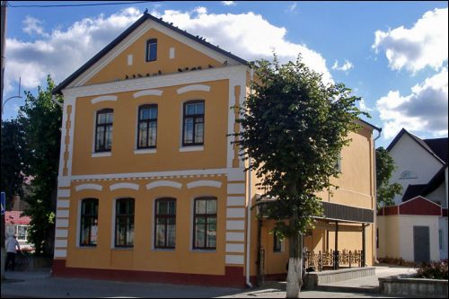 Smarhoń. Town streets 
