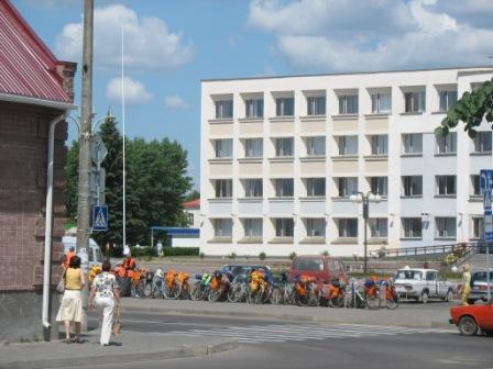 Smarhoń. Town streets 