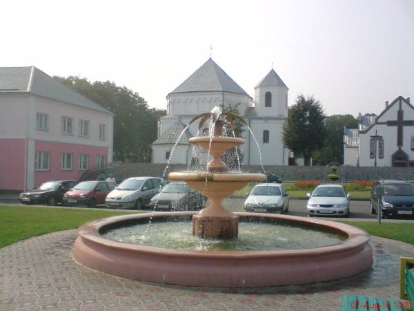 Smarhoń. Town streets 