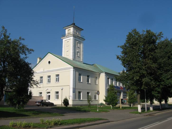 Vaŭkavysk. Town streets 