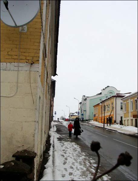 Kareličy. In town 