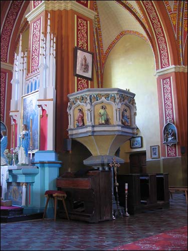  - Kościół Św. Jerzego. Wnętrze. Fragment