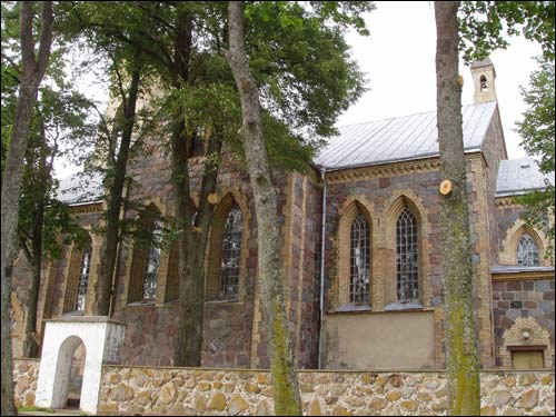  - Kościół Św. Jerzego. Elewacja boczna. Fragment