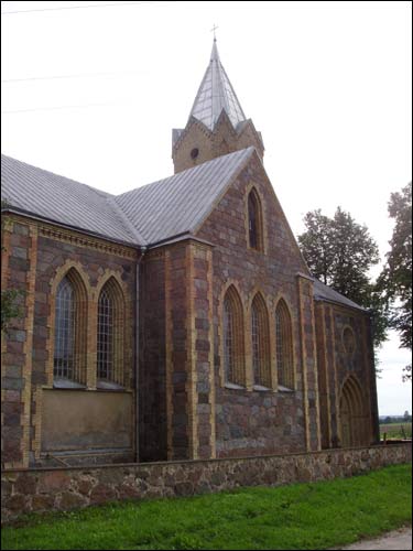  - Kościół Św. Jerzego. Elewacja boczna. Fragment