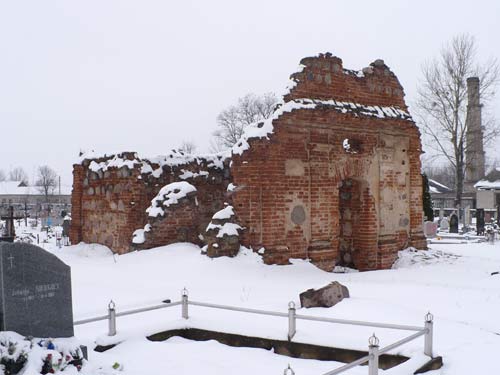 Szczuczyn.  Kaplica cmentarna