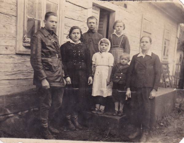 Barava. Old photos of the village 