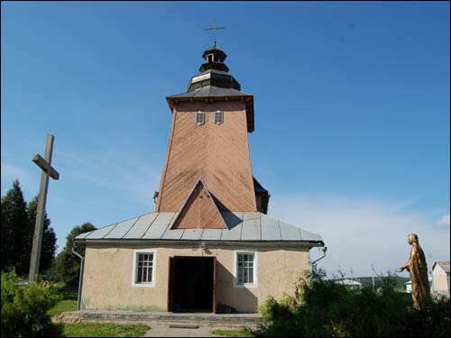 Dajlidki. Catholic church of St. Mary