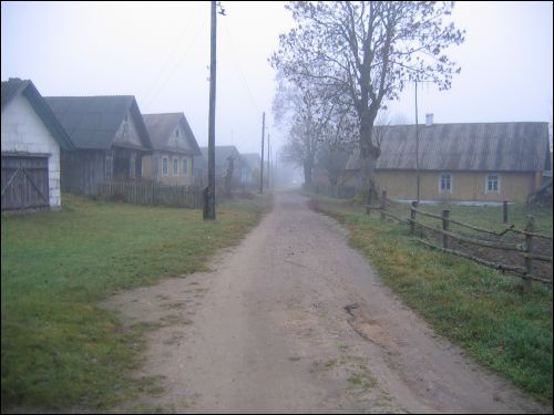 Dorży. We wsi 