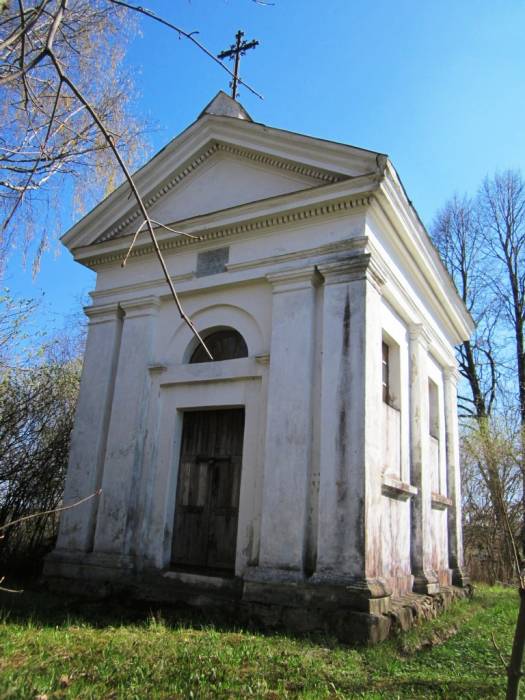 Гарадзечна (Слабодка). Капліца-пахавальня Абламовічаў