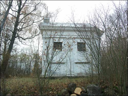 Гарадзечна (Слабодка). Капліца-пахавальня Абламовічаў