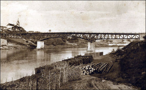  -     . Grodno. Nowy most żelazny nad Niemnem (Fot. Dominik Aneryk)