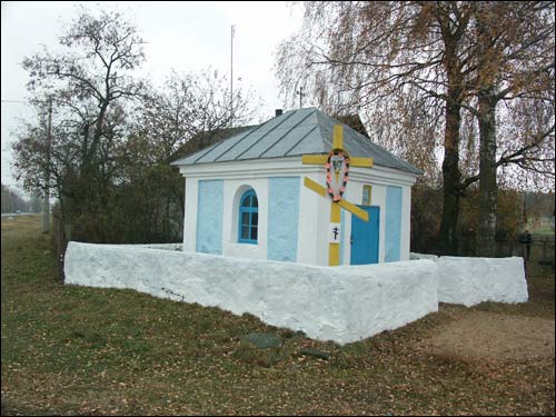 Piasočnaja. Road chapel 