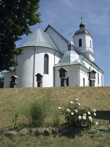 Kopciówka. Kościół Wniebowzięcia NMP