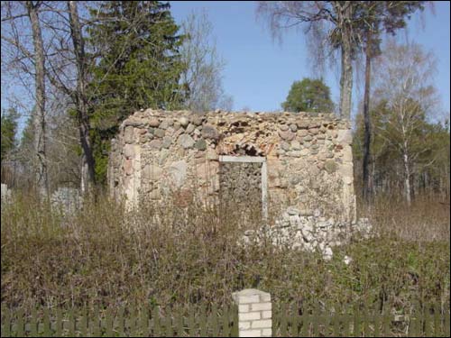 Holszany. Kaplica (ruiny)