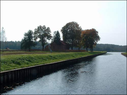 Aŭhustoŭski kanał.  Belarusian part of the Augustow Canal