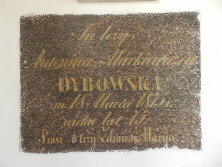 Vieraskava. The tomb Brochocki
