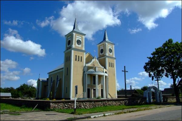 Pieršamajskaja (Sabakincy). Catholic church of the Exaltation of the Holy Cross