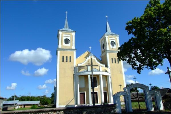 Pieršamajskaja (Sabakincy). Catholic church of the Exaltation of the Holy Cross