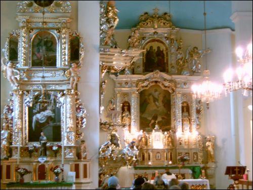 Novaja Myš. Catholic church of the Transfiguration of the Lord