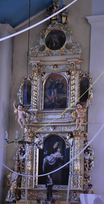 Novaja Myš. Catholic church of the Transfiguration of the Lord