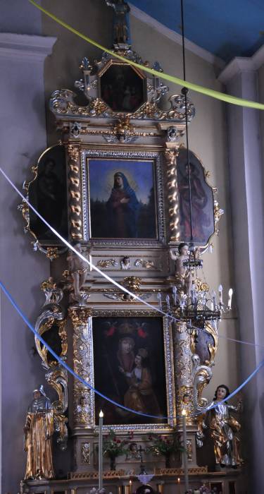 Novaja Myš. Catholic church of the Transfiguration of the Lord