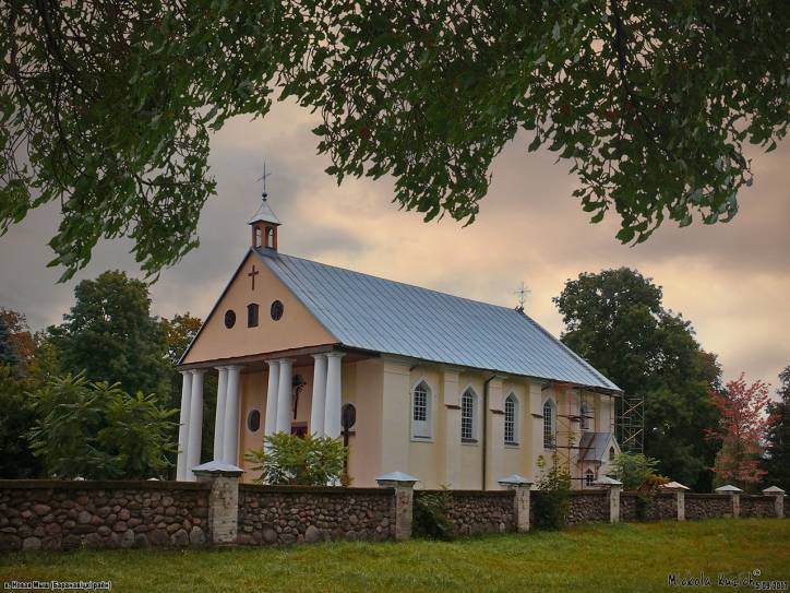 Novaja Myš. Catholic church of the Transfiguration of the Lord